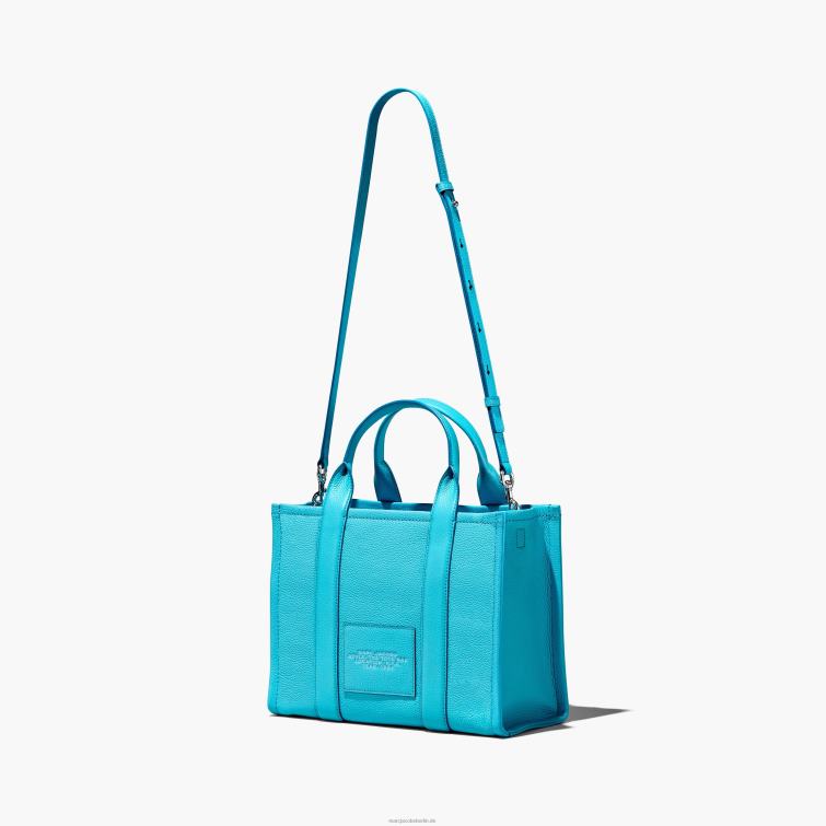 Die mittelgroße Tragetasche aus Leder D868H7 Marc Jacobs