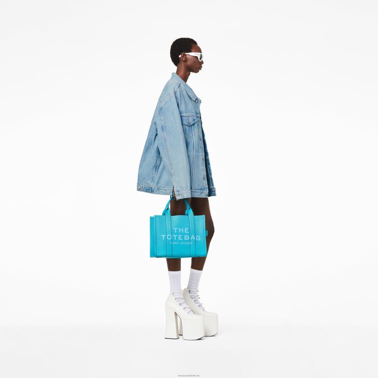 Die mittelgroße Tragetasche aus Leder D868H7 Marc Jacobs