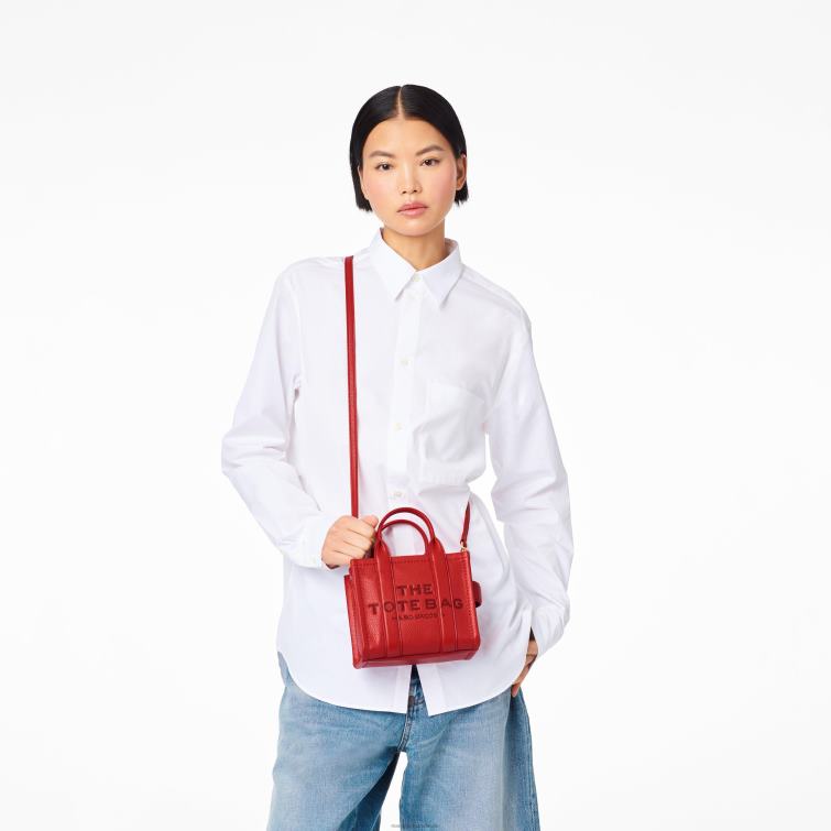 die Micro-Tragetasche aus Leder D868H23 Marc Jacobs