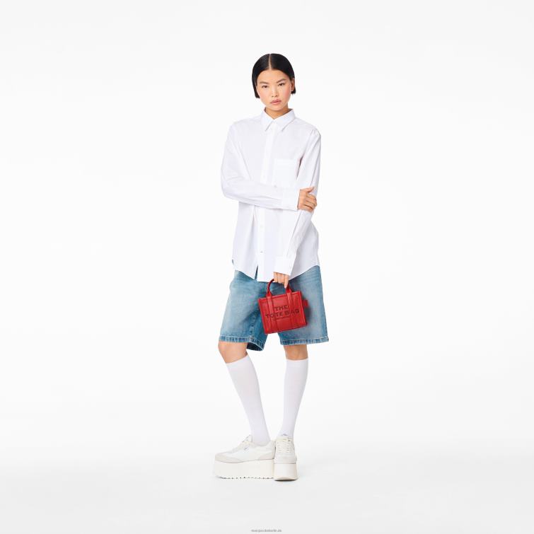 die Micro-Tragetasche aus Leder D868H23 Marc Jacobs