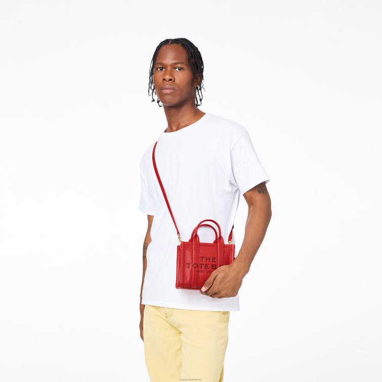 die Micro-Tragetasche aus Leder D868H23 Marc Jacobs