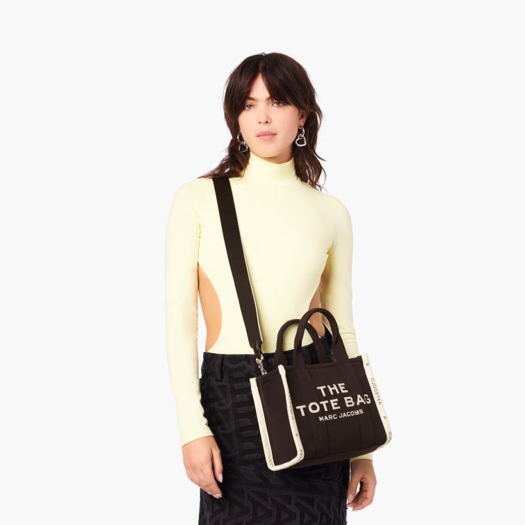die Mini-Tragetasche aus Jacquard D868H97 Marc Jacobs