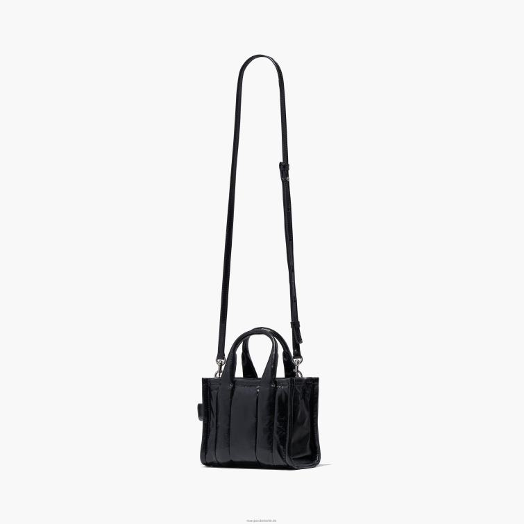 die glänzende Micro-Tote in Crinkle-Optik D868H115 Marc Jacobs