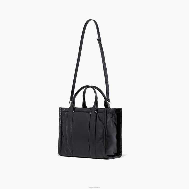 die glänzende, mittelgroße Einkaufstasche in Crinkle-Optik D868H111 Marc Jacobs