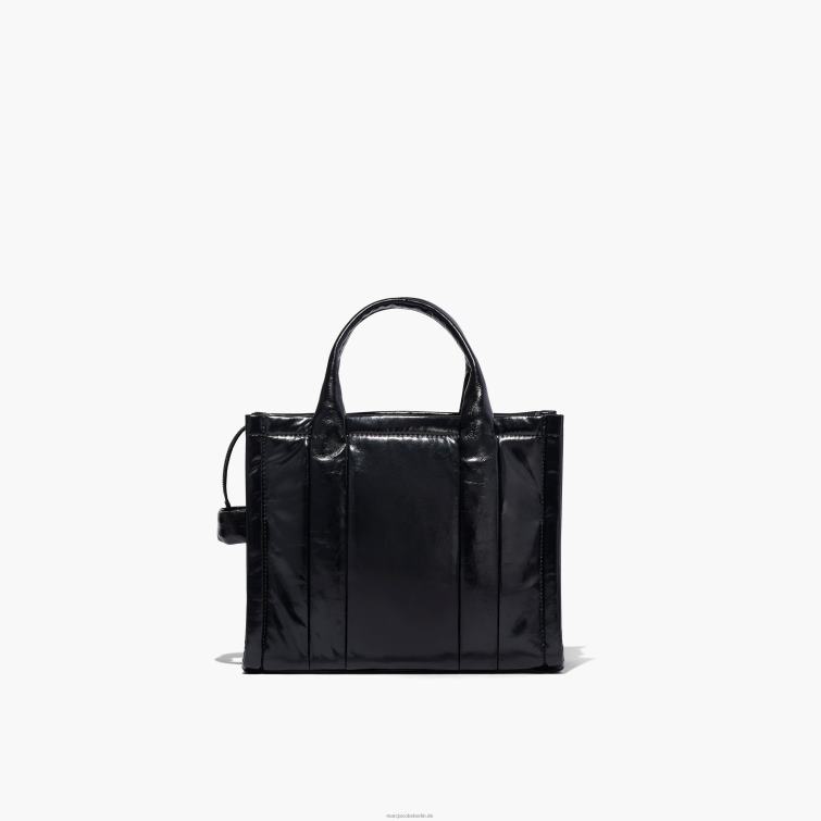 die glänzende, mittelgroße Einkaufstasche in Crinkle-Optik D868H111 Marc Jacobs