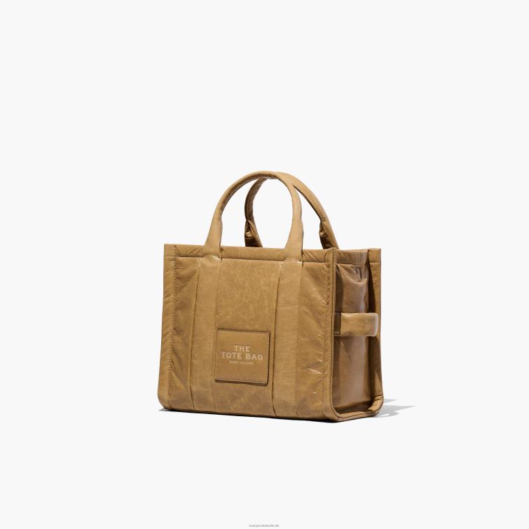 die glänzende, mittelgroße Einkaufstasche in Crinkle-Optik D868H112 Marc Jacobs