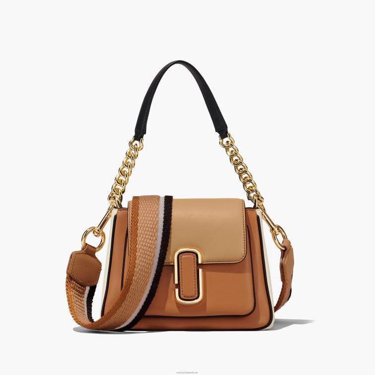 Die Mini-Umhängetasche mit Farbblock-Kette D868H222 Marc Jacobs