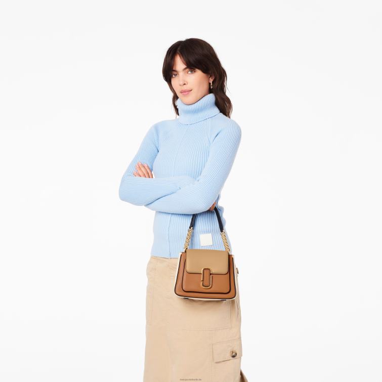 Die Mini-Umhängetasche mit Farbblock-Kette D868H222 Marc Jacobs