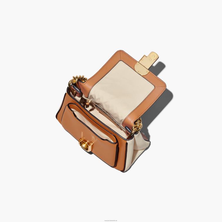 Die Mini-Umhängetasche mit Farbblock-Kette D868H222 Marc Jacobs