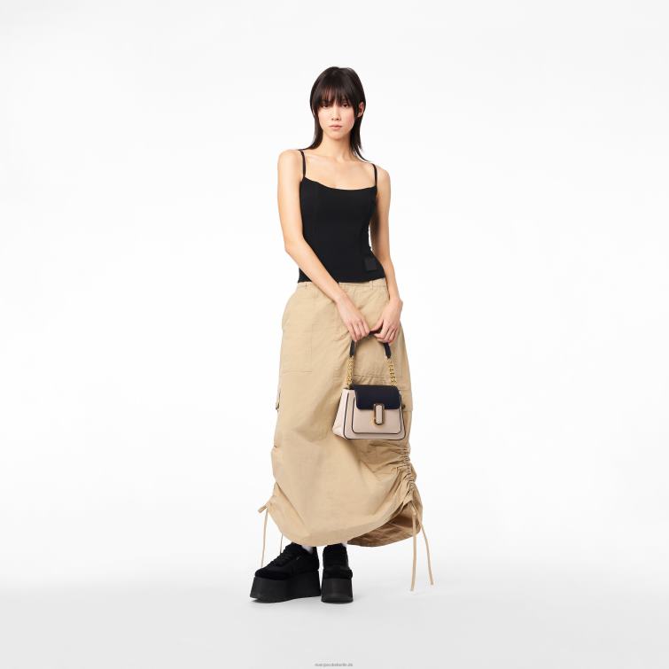 Die Mini-Umhängetasche mit Farbblock-Kette D868H223 Marc Jacobs