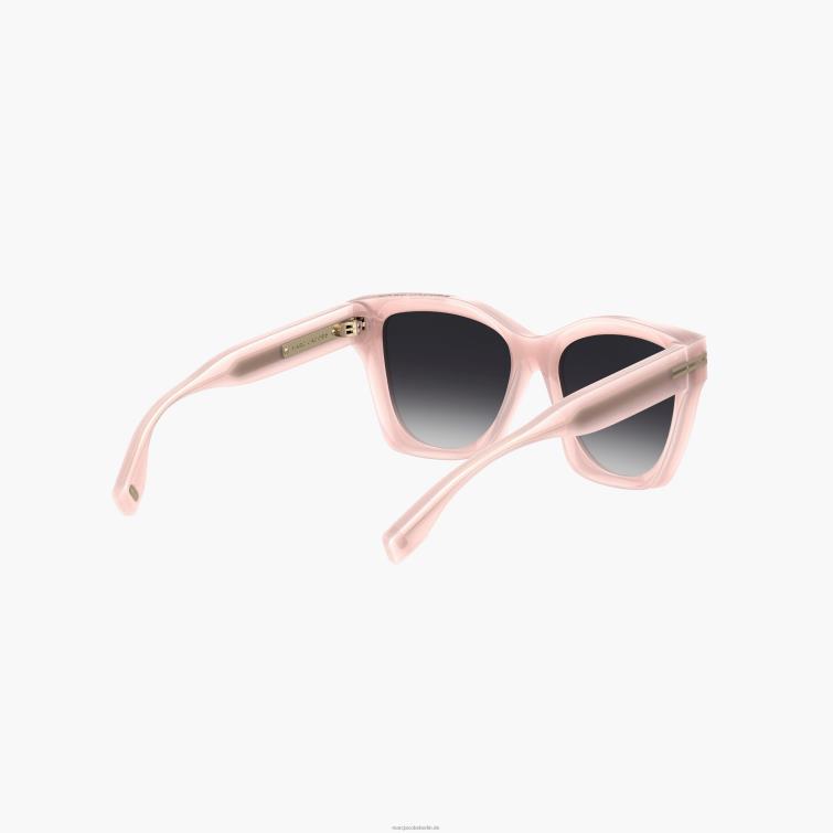 Übergroße, quadratische Sonnenbrille mit Symbolkante D868H373 Marc Jacobs