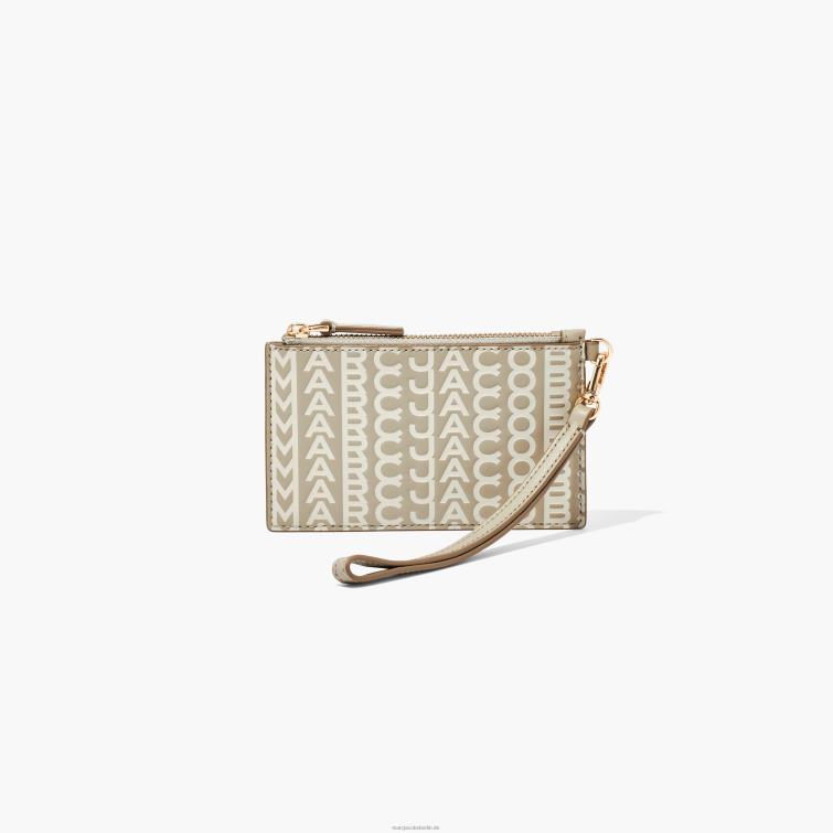 das Monogramm-Lederarmband mit Reißverschluss oben D868H269 Marc Jacobs