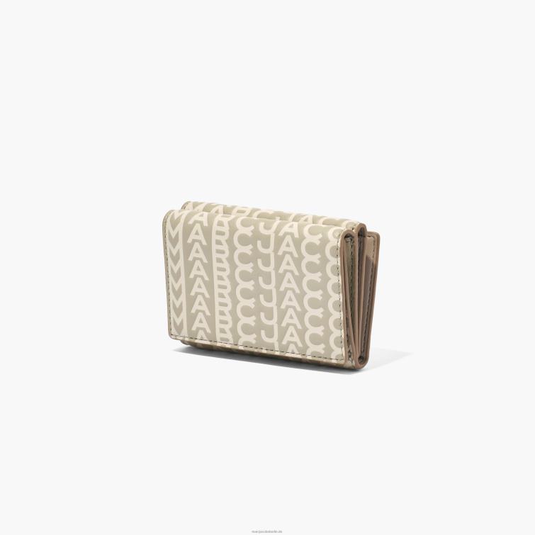 die mittelgroße dreifach gefaltete Geldbörse mit Monogramm D868H246 Marc Jacobs
