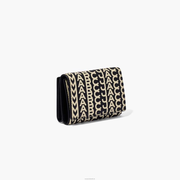 die mittelgroße dreifach gefaltete Geldbörse mit Monogramm D868H248 Marc Jacobs
