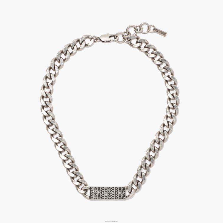 Die Barcode-Monogramm-ID-Kettenhalskette D868H418 Marc Jacobs