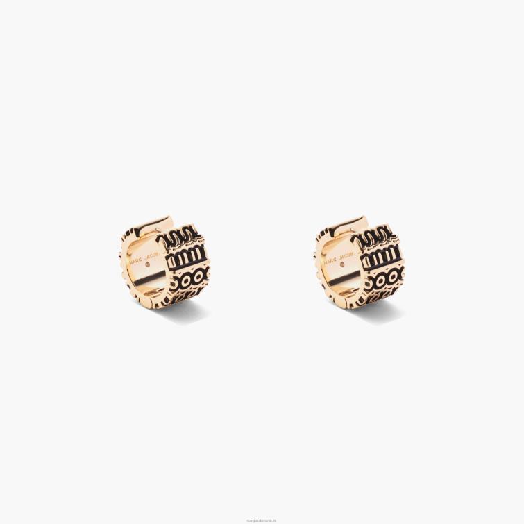 die mit dem Monogramm eingravierten Reifen D868H438 Marc Jacobs