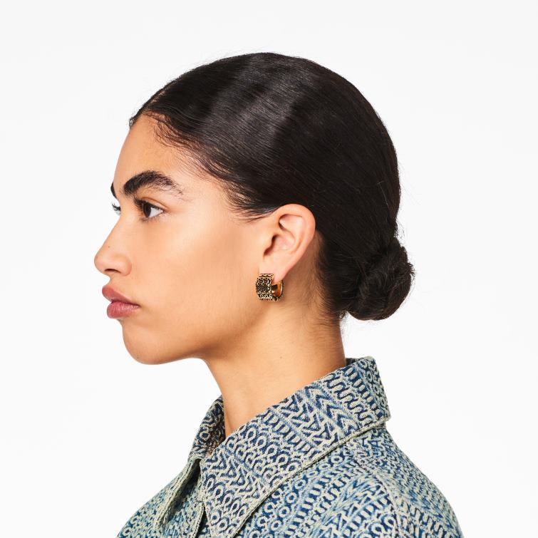 die mit dem Monogramm eingravierten Reifen D868H438 Marc Jacobs