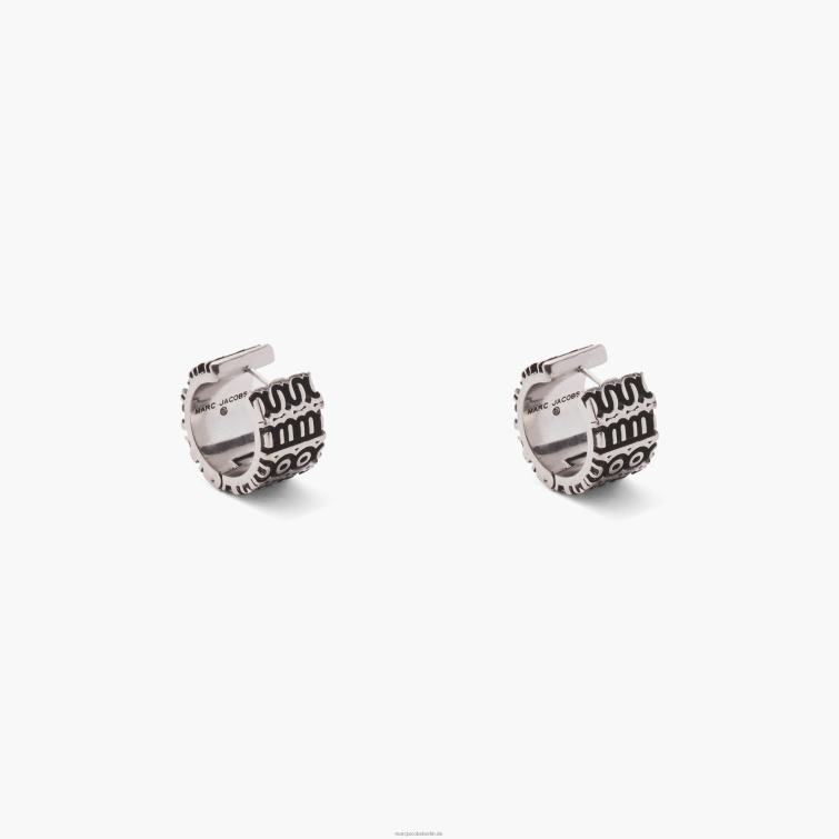 die mit dem Monogramm eingravierten Reifen D868H439 Marc Jacobs