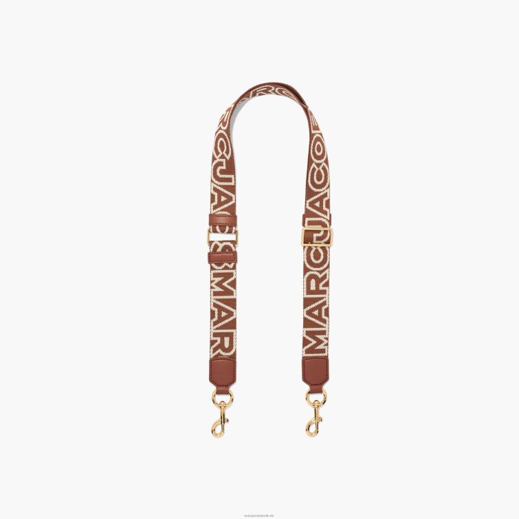 das dünne, umrissene Logo-Gurtband D868H351 Marc Jacobs