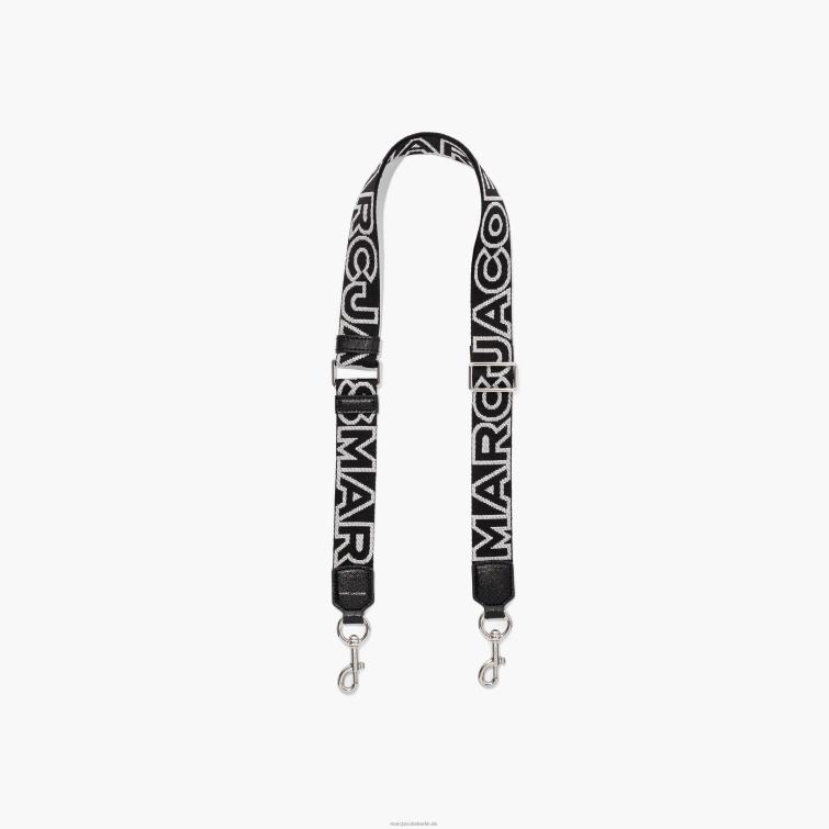 das dünne, umrissene Logo-Gurtband D868H353 Marc Jacobs