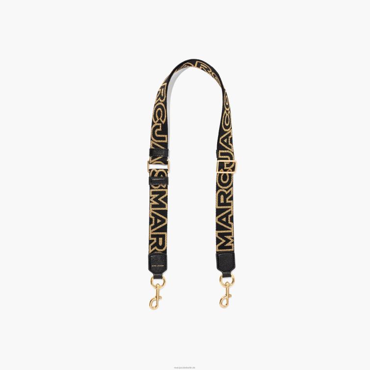 das dünne, umrissene Logo-Gurtband D868H355 Marc Jacobs