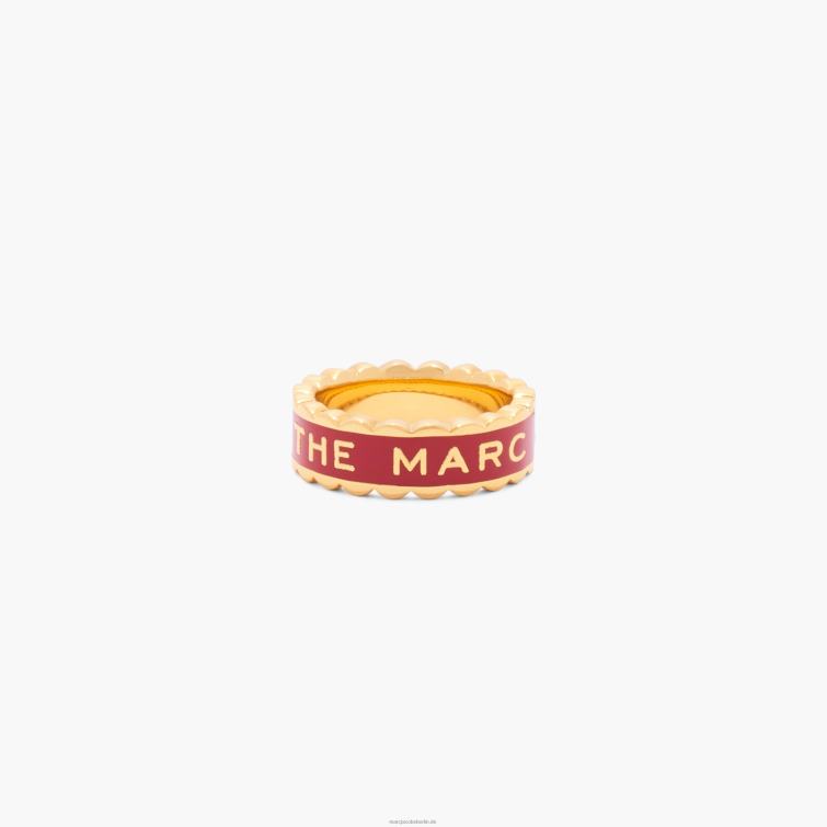 der Jakobsmuschel-Medaillonring D868H469 Marc Jacobs