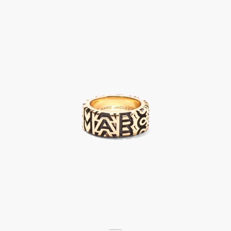 der Ring mit eingraviertem Monogramm D868H458 Marc Jacobs
