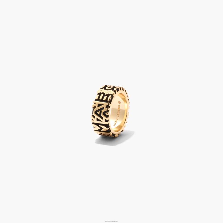 der Ring mit eingraviertem Monogramm D868H458 Marc Jacobs