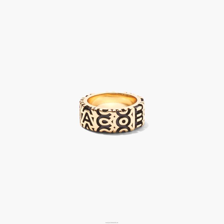 der Ring mit eingraviertem Monogramm D868H458 Marc Jacobs