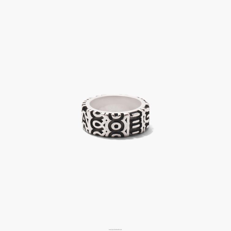 der Ring mit eingraviertem Monogramm D868H459 Marc Jacobs